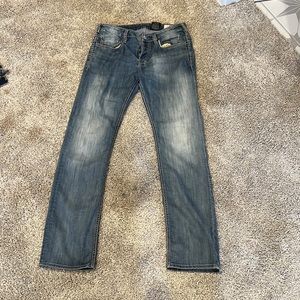 Buffalo David button blue jeans. Waist 31 length 32 in